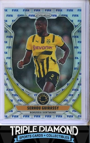 Serhou Guirassy 2025 Panini Prizm FIFA Logo Prizm /20