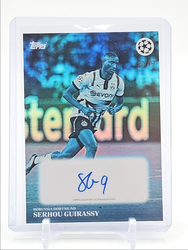 Serhou Guirassy 2024 Topps Simplicidad Blue /49