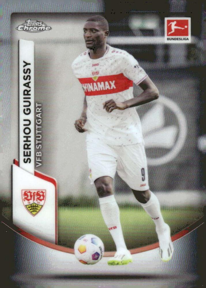 Serhou Guirassy 2023 Topps Chrome Bundesliga