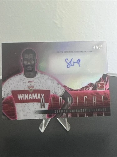 Serhou Guirassy 2023 Topps Midnight Bundesliga /99