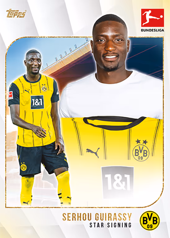 Serhou Guirassy 2024 Topps Museum Collection UEFA Club Competitions