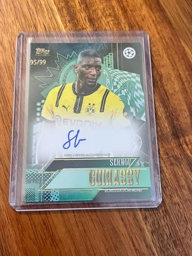 Serhou Guirassy 2024 Topps UCC Gold /99