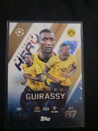 Serhou Guirassy 2025 Topps UEFA Champions League