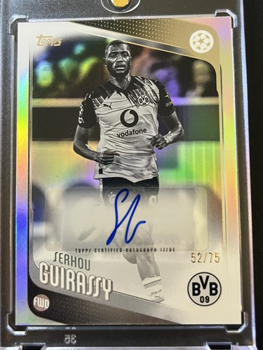 Serhou Guirassy 2025 Topps UEFA Club Competition /75