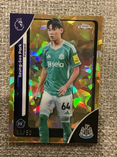 Seung-Soo Park 2026 Topps Cromo Premier League Dorado /50