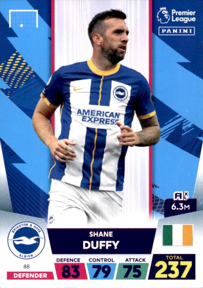 Shane Duffy 2023 Panini Adrenalyn XL Premier League