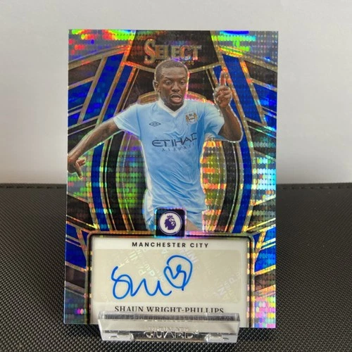Shaun Wright-Phillips 2023 Panini Select Blue Shimmer