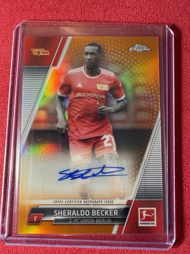 Sheraldo Becker 2021 Topps Chrome /25