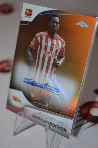 Sheraldo Becker 2022 Topps Chrome Bundesliga /25
