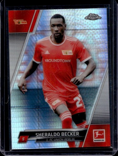 Sheraldo Becker 2021 Topps Chrome Bundesliga Prism Refractor /199