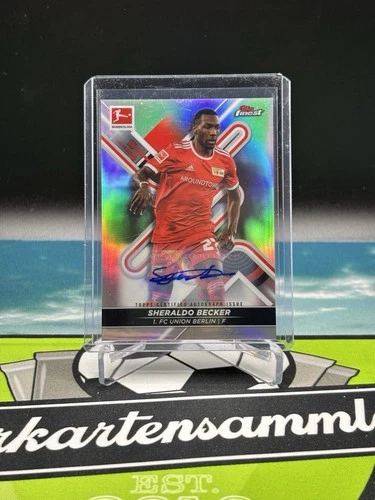 Sheraldo Becker 2022 Topps Finest