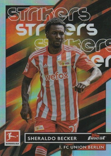 Sheraldo Becker 2023 Topps Finest