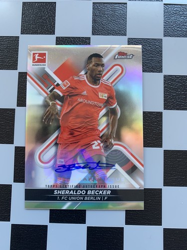 Sheraldo Becker 2021 Topps Finest
