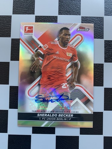 Sheraldo Becker 2021 Topps Finest