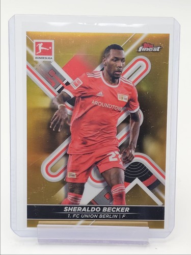 Sheraldo Becker 2021 Topps Finest Gold /50