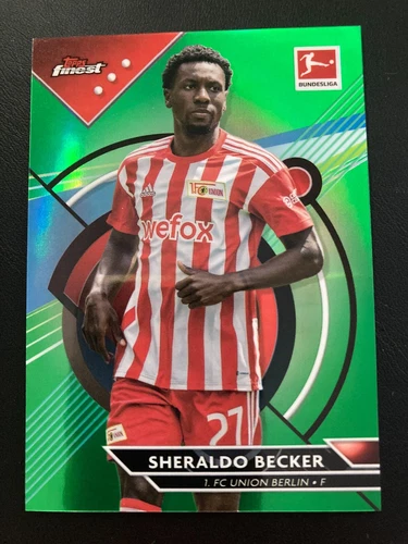 Sheraldo Becker 2023 Topps Finest Green Refractor /99