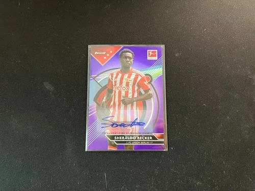 Sheraldo Becker 2022 Topps Finest Purple /99