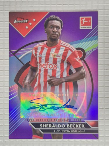 Sheraldo Becker 2023 Topps Finest Purple /99