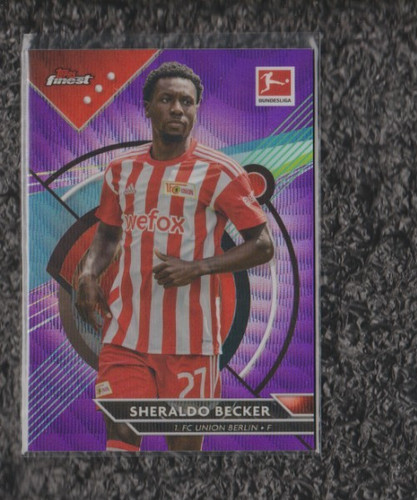 Sheraldo Becker 2022 Topps Finest Purple Wave /250