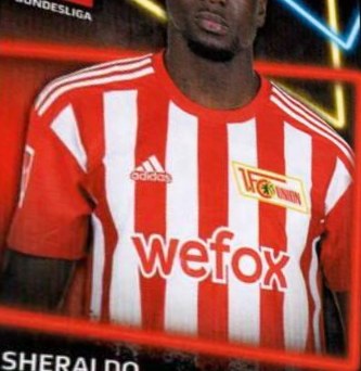 Sheraldo Becker 2022 Topps Bundesliga Stickers