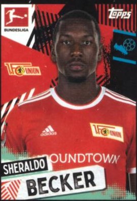Sheraldo Becker 2021 Topps Bundesliga Stickers