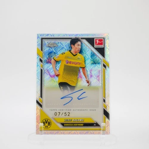 Shinji Kagawa 2025 Topps Bundesliga Chrome Refractor /52