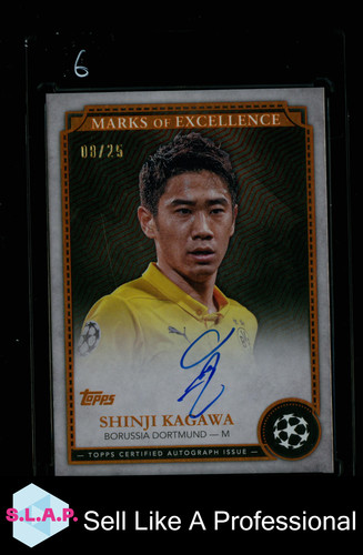 Shinji Kagawa 2024 Topps Marks of Excellence /25