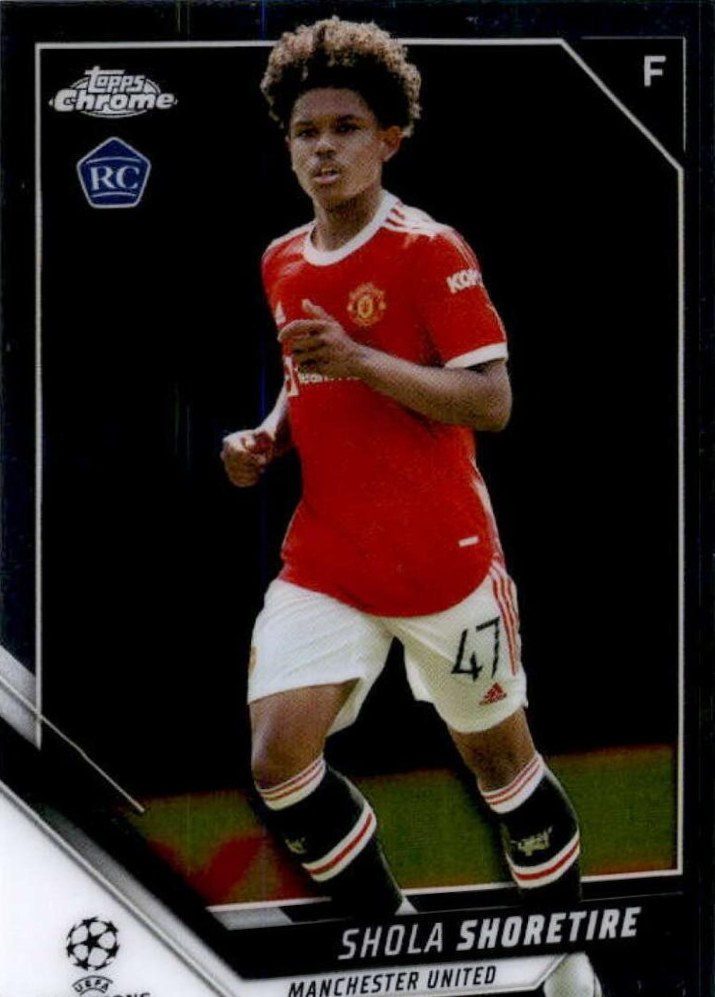Shola Shoretire 2021 Topps Chrome UCC 138