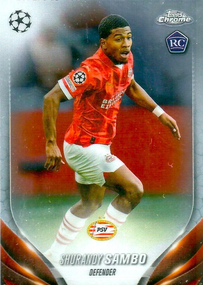 Shurandy Sambo 2023 Topps Chrome UEFA Club Competitions