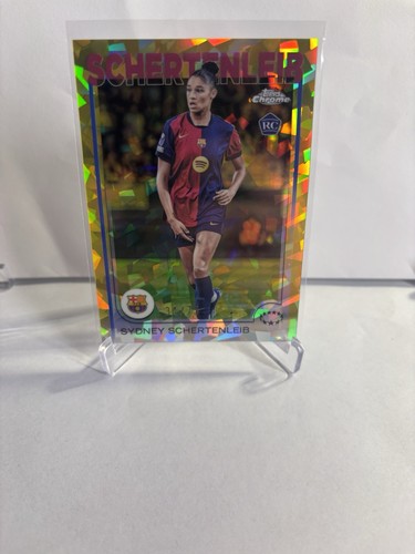 Sidney Schertenleib 2024 Topps Chrome Sapphire /75