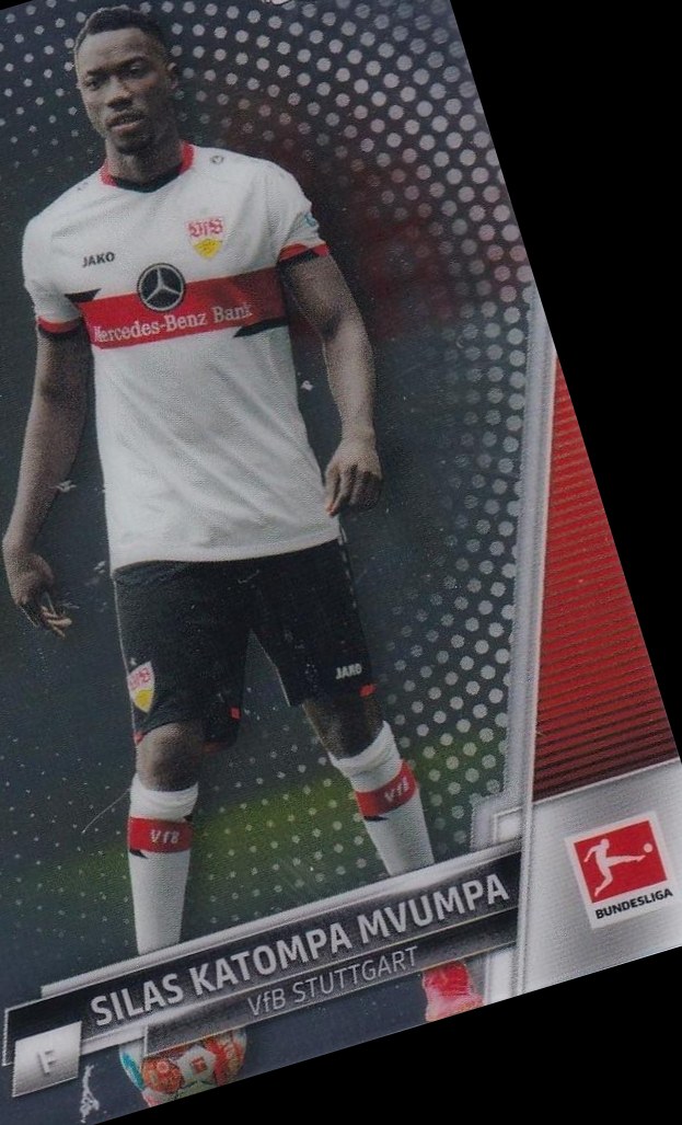 Silas Katompa Mvumpa 2021 Topps Chrome Bundesliga 92