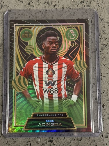 Simon Adingra 2026 Topps 75 Topps Gold Gold /75