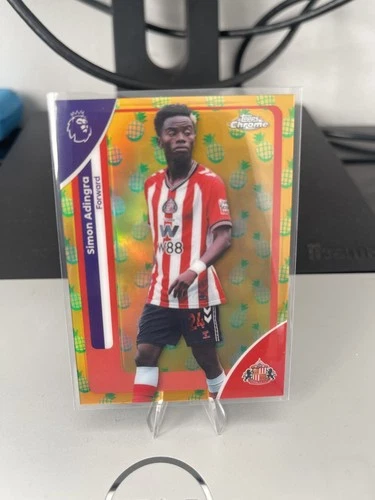 Simon Adingra 2025 Topps Chrome Pineapple Blast