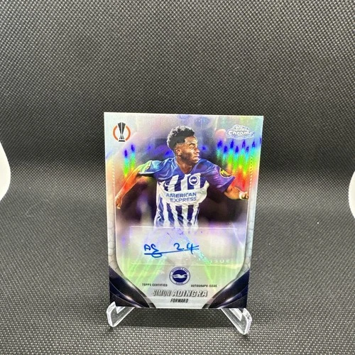 Simon Adingra 2025 Topps Chrome Refractor
