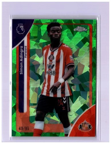 Simon Adingra 2025 Topps Chrome Sapphire /99