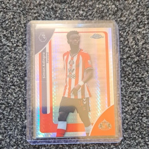Simon Adingra 2026 Topps Chrome Silver Prizm