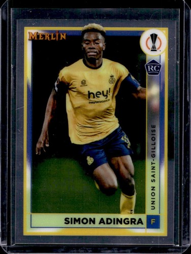 Simon Adingra 2022 Topps Merlin Chrome