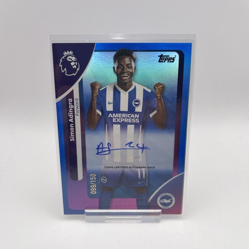 Simon Adingra 2026 Topps Premier League Blue /150