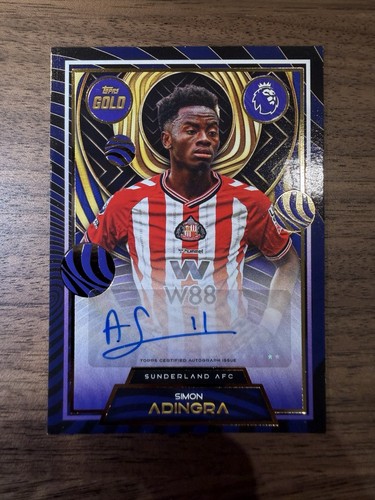 Simon Adingra 2026 Topps Premier League Gold