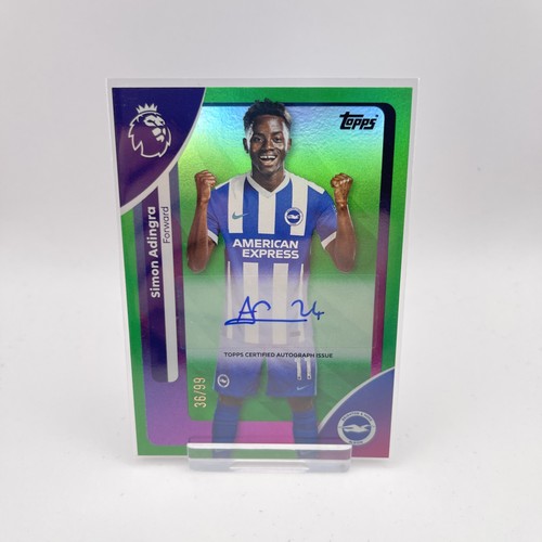 Simon Adingra 2026 Topps Premier League Green /99