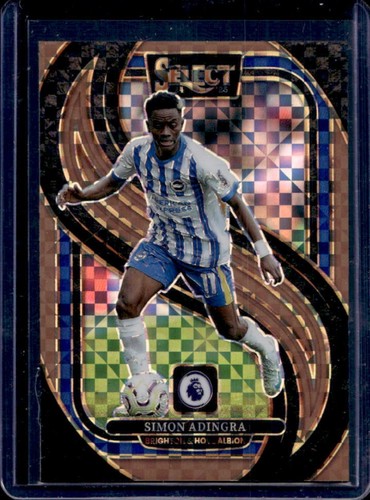 Simon Adingra 2024 Panini Select Mezzanine Bronze Checker /125