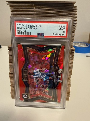 Simon Adingra 2024 Panini Select Red Ice