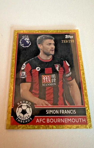 Simon Francis 2025 Topps Premier League /299