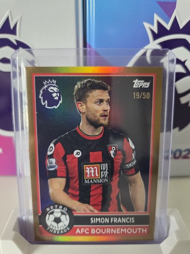 Simon Francis 2026 Topps Premier League /50