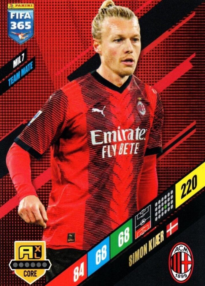 Simon Kjaer 2024 Panini Adrenalyn XL FIFA 365