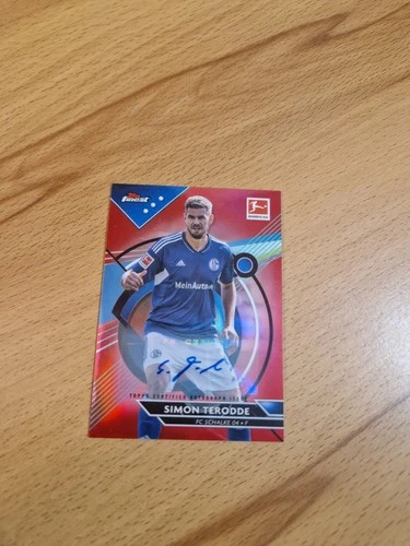 Simon Terodde 2022 Topps Bundesliga Finest Red /5