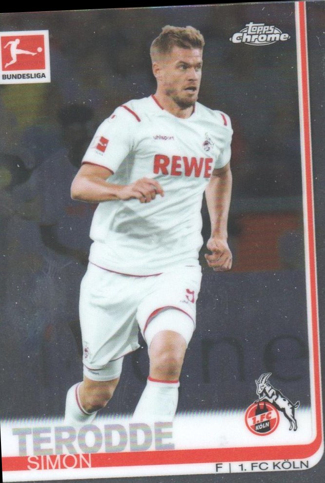 Simon Terodde 2019 Topps Chrome Bundesliga 21