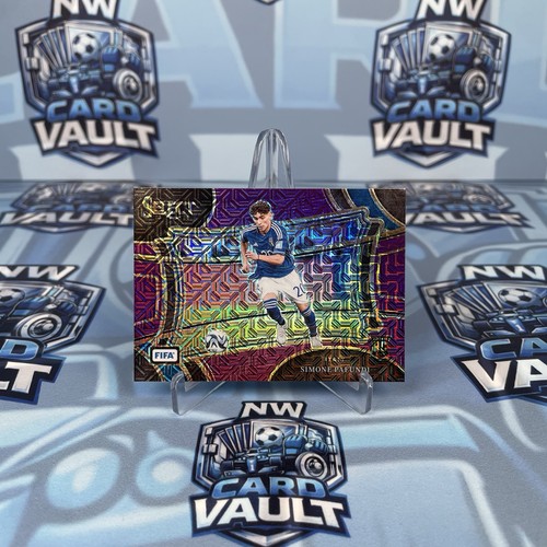 Simone Pafundi 2023 Panini Select FIFA Purple Mojo