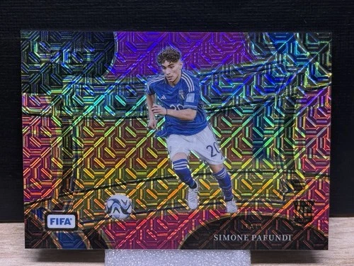 Simone Pafundi 2023 Panini Select FIFA Purple Mojo /199