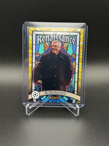 Sir Alex Ferguson 2024 Topps Chrome Merlin